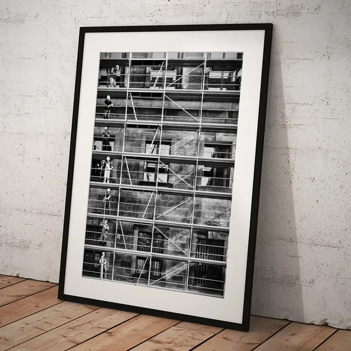 Working Hard Art Print