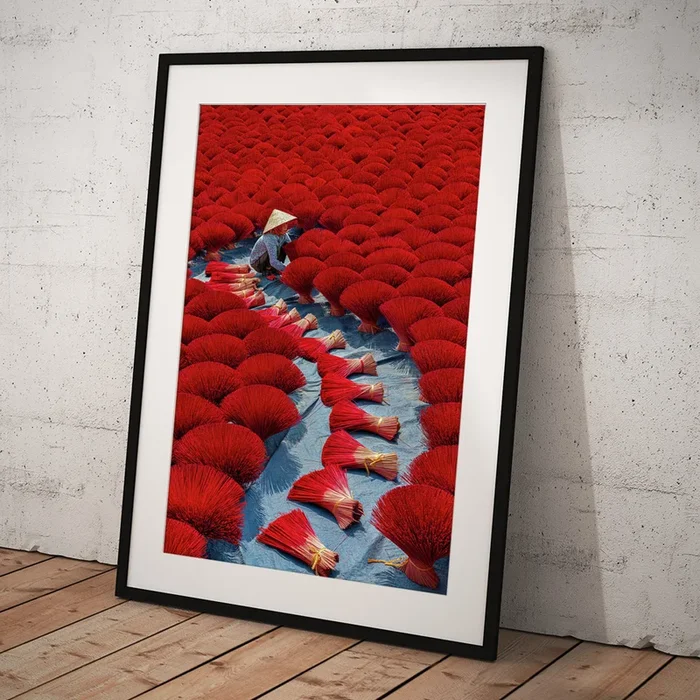 Working incense #4 Art Print