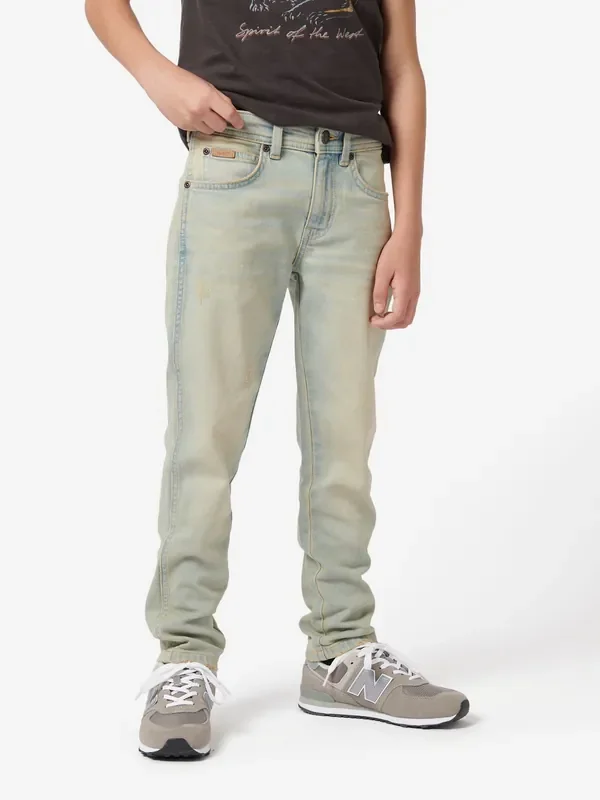 Wrangler Blue Boys Distressed Texas Jeans