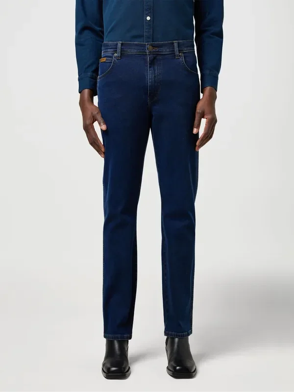 Wrangler Rustic Navy Straight Fit Texas Authentic Jeans