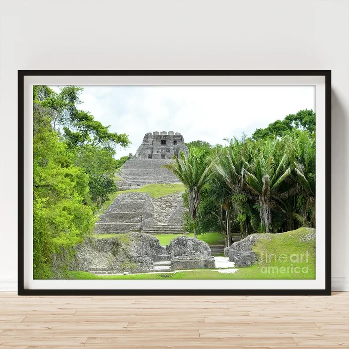 Xunantunich Archaeological Reserve. Historic ancient city ruins in Belize #2 Art Print