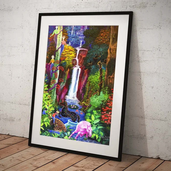 Yacu Caballo Art Print