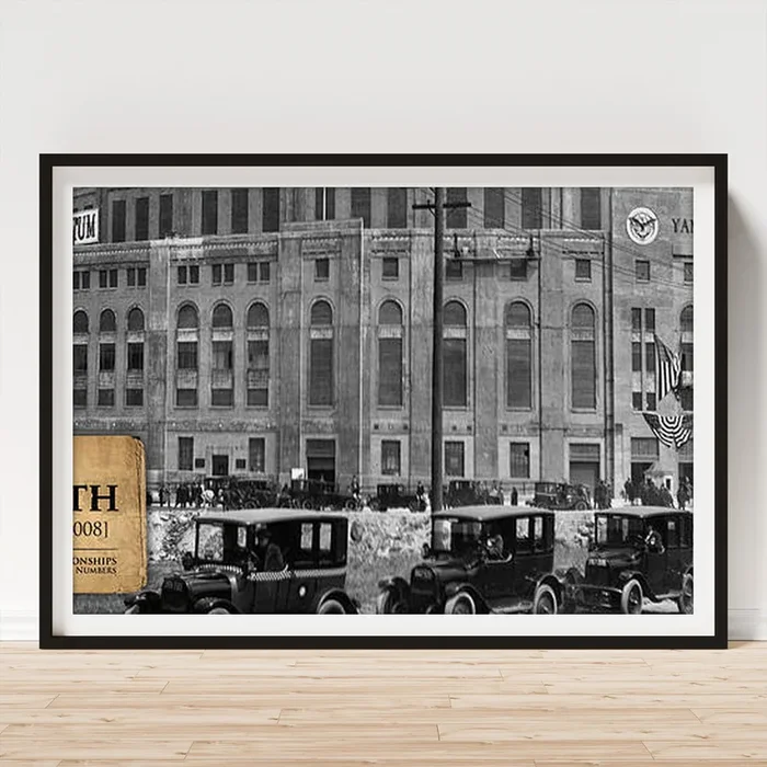 Yankee Stadium -House that Ruth Built Art Print