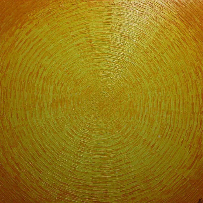 Yellow shine (2022) Acrylic painting by Jonathan Pradillon