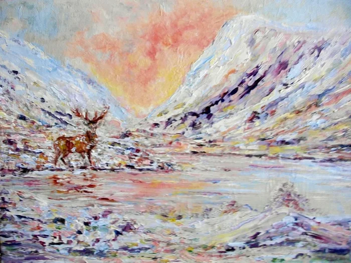 Yogurt Mountain (2015) Oil painting by Therese O’Keeffe