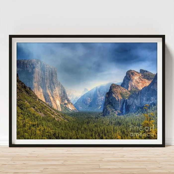 Yosemite Blues Art Print