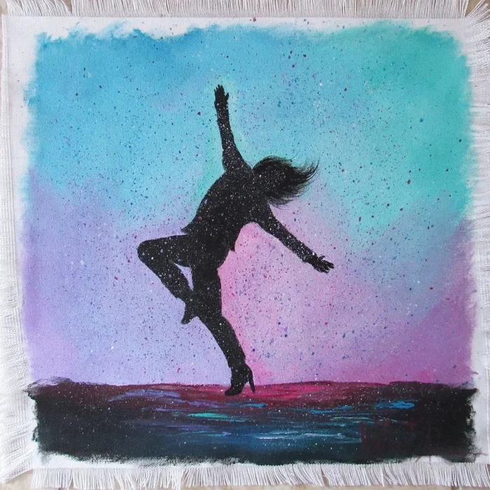 You Can DANCE UPON The … (2022) Acrylic painting by William F. Adams
