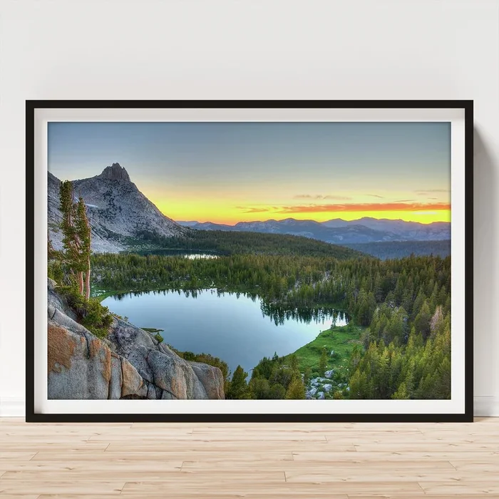 Young Lakes, Yosemite Art Print