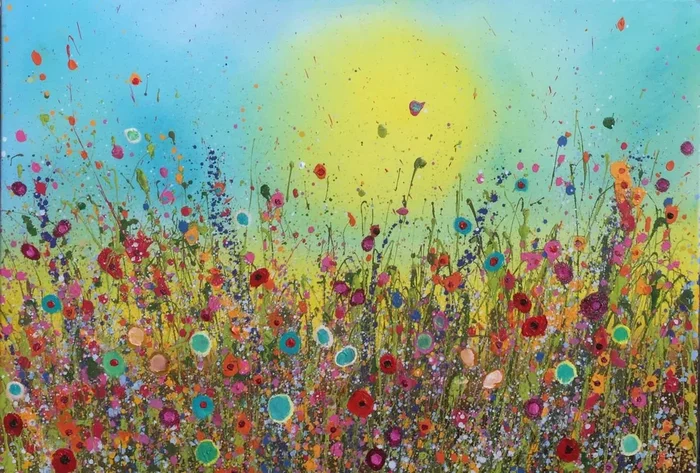Your Sweet Love Brings My Heart Happiness (2017) Oil painting by Yvonne Coomber