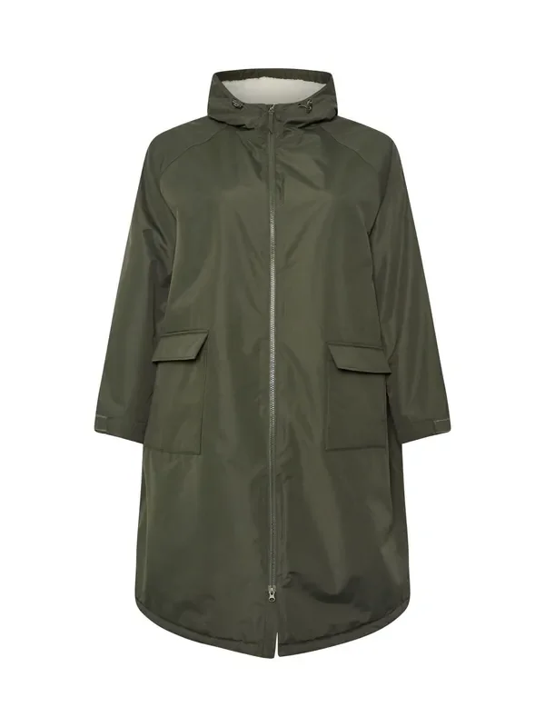 Yours Curve Green Waterproof Changing Robe