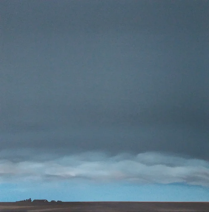 Zeeuws licht (2020) Acrylic painting by Nelly van Nieuwenhuijzen