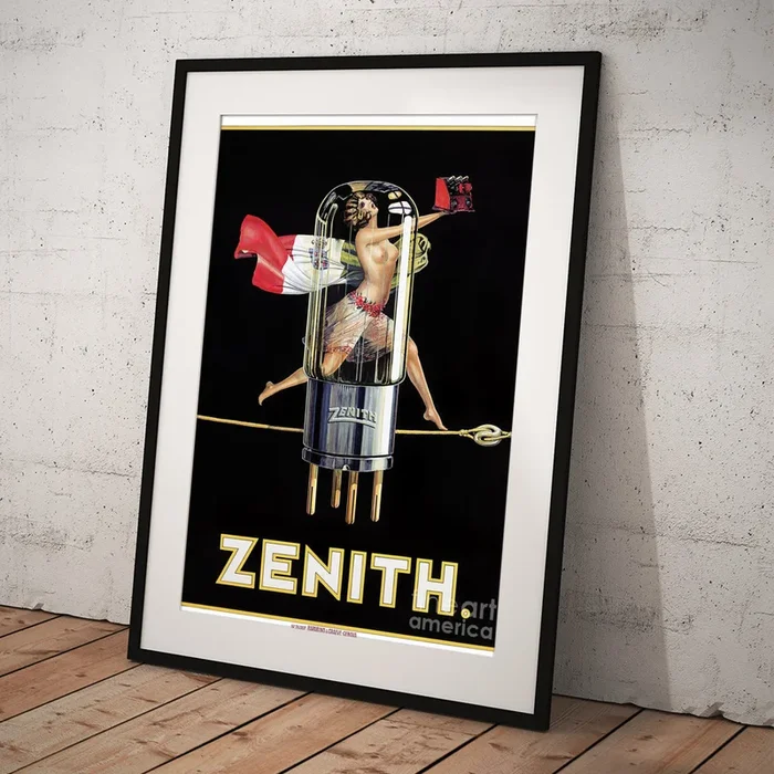 Zenith Vintage Poster 1926 Art Print