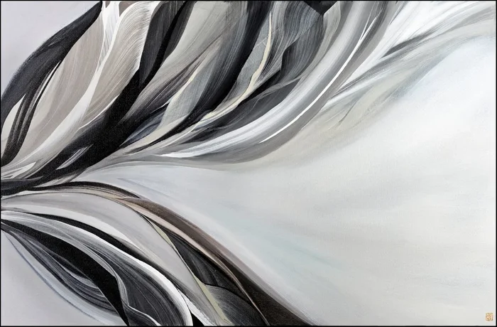 Zephyr (2021) Acrylic painting by Novi Lim