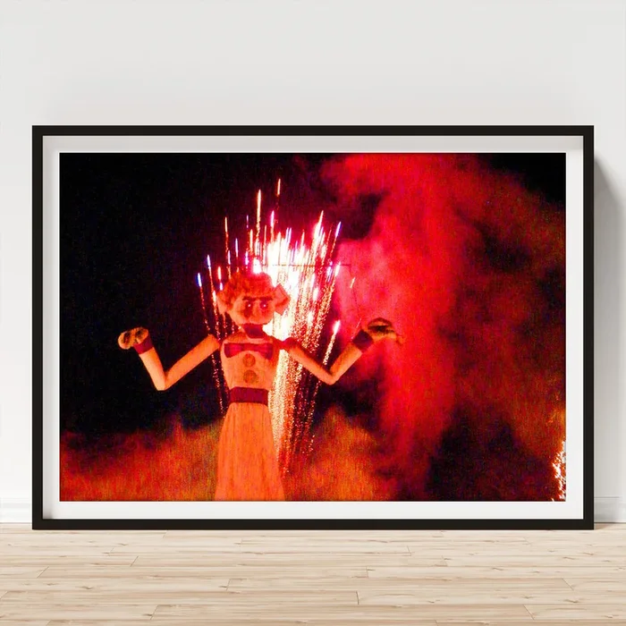 Zozobra 4 Art Print